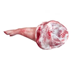 Paleta de cerdo con piel y con huesos (7 kg / 15.4 lb)