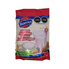Avena en polvo sabor frutos rojos Bueno (400 g / 14.1 oz)