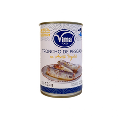 Troncho de pescado en aceite vegetal Vima Foods (425 g / 15 oz)