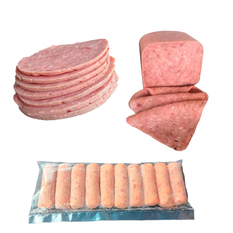 Jamón vicky lasqueado + Jamón barra lasqueado + Croquetas de jamón