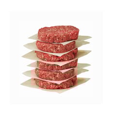 Hamburguesas de res (6 x 100 g / 3.52 oz)
