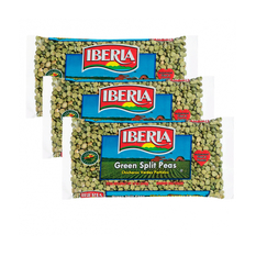 Chícharos verdes partidos Iberia (3 x 340 g / 12 oz)