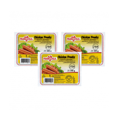 Salchichas de pollo Frangosul (3 x 340 g / 12 oz)