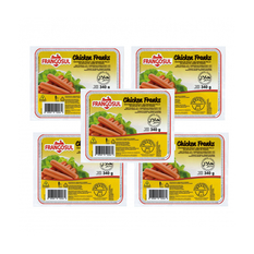 Salchichas de pollo Frangosul (5 x 340 g / 12 oz)