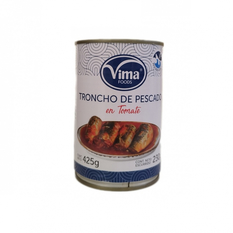 Troncho de pescado en tomate Vima Foods (425 g / 15 oz)