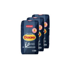 Arroz redondo Dacsa (3 x 1 kg / 2.2 lb)