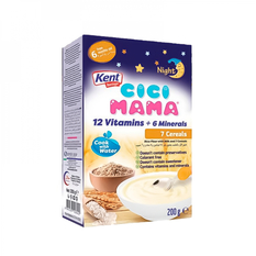 Harina de arroz con leche y 7 cereales Kent boringer (200 g / 7.05 oz)