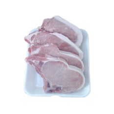 Chuleta de cerdo con hueso (1 kg / 2.2 lb)