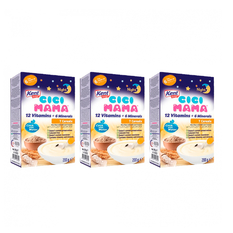 Harina de arroz con leche y 7 cereales Kent boringer (3 x 200 g / 7.05 oz)