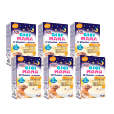 Harina de arroz con leche y 7 cereales Kent boringer (6 x 200 g / 7.05 oz)