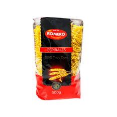 Pasta espirales Romero (500 g / 1.1 lb)