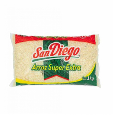 Arroz super extra San Diego (1 kg / 2.2 lb)