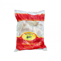 Cuartos traseros de pollo Gerbers (4.54 kg / 10 lb)