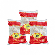Cuartos traseros de pollo Gerbers (3 x 4.54 kg / 10 lb)