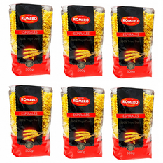 Pasta espirales Romero (6 x 500 g / 1.1 lb)