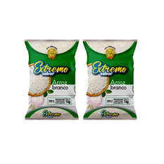 Arroz blanco Tipo 2 (2 x 1 kg / 2.2 lb)
