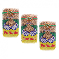 Garbanzo extra Puñado (3 x 500 g / 1.10 lb)