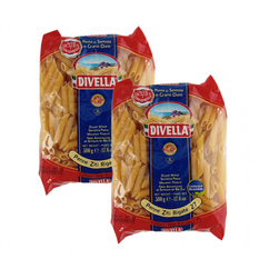 Pasta penne Divella (2 x 500 g / 17.6 oz)