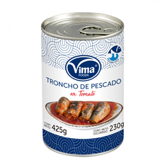 Troncho de pescado en tomate Vima Foods (425 g / 15 oz)