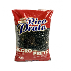 Frijol negro bolsa Rico Prato (1 kg / 2.20 lb)