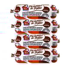 Picadillo de pollo MDM sazonado GuiBon (4 x 400 g / 12.10 oz)