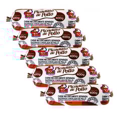 Picadillo de pollo MDM sazonado GuiBon (5 x 400 g / 12.10 oz)