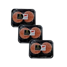 Combo: Hamburguesa de res (18 x 100 g / 3.52 oz)