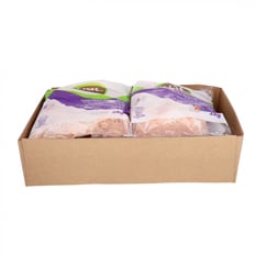 Caja de pechuga de pollo sin piel y sin hueso Nat (12 kg / 26.4 lb)