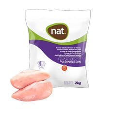 Pechuga de pollo sin piel y sin hueso Nat (2 kg / 4.4 lb)