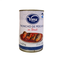 Troncho de pescado en tomate Vima Foods (425 g / 15 oz)