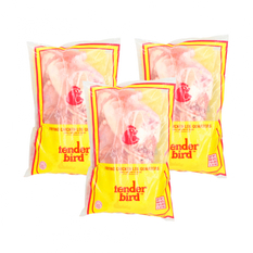 Cuartos traseros de pollo Tender Bird (3 x 4.54 kg / 10 lb)