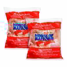 Muslos de pollo House of Raeford (2 x 4.5 kg / 10 lb)