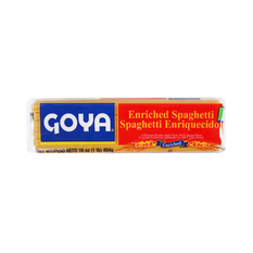 Espaguetis enriquecidos Goya (454 g / 1 lb)