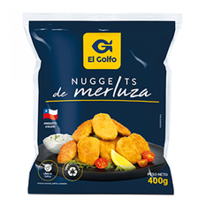 Nuggets de merluza apanado El Golfo (400 g / 14.1 oz)