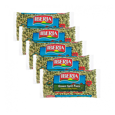 Chícharos verdes partidos Iberia (5 x 340 g / 12 oz)