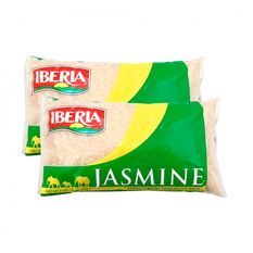 Arroz jasmine grano largo Iberia (2 x 907 g / 2 lb)