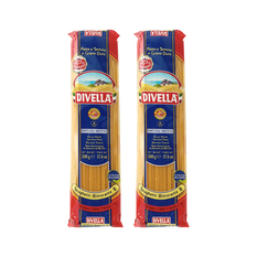 Pastas largas - espaguetti Divella (2 x 500 g / 1.1 lb)