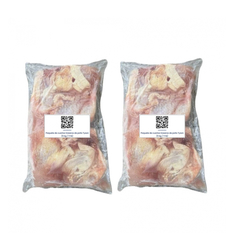 Paquete de cuartos traseros de pollo Tyson (2 x 5 kg / 11 lb)