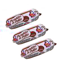 Picadillo de Pollo MDM sazonado Guibon (3 x 400 g / 12.10 oz)