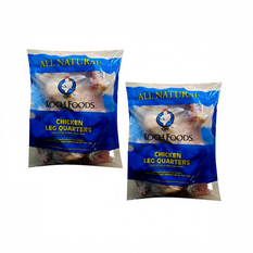Cuartos traseros de pollo Koch Foods (2 x 4.54 kg / 10 lb)