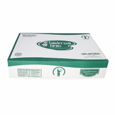 Caja de muslos de pollo Sanderson Farms (10 kg / 22 lb)