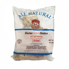 Cuartos traseros de pollo Claxton Select Chicken (4.54 kg / 10 lb)