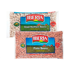 Frijoles pintos + Frijoles blancos
