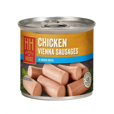 Salchichas de pollo de Viena Hargis House (130 g / 4.6 oz)