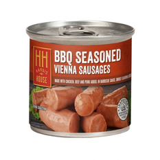 Salchichas de Viena sazonada con barbacoa Hargis House (130 g / 4.6 oz)