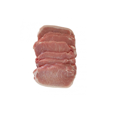 Bistec de lomo de cerdo corte mariposa (1 kg / 2.2 lb)
