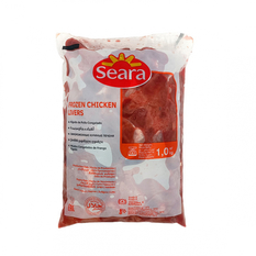 Hígado de pollo congelado Seara (1 kg / 2.2 lb)