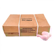 Caja de cuartos traseros de pollo Peco (15 kg / 33.07 lb)