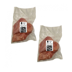 Pechuga de pollo sin piel y sin hueso (2 x 500 g / 1.10 lb)