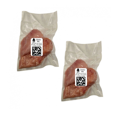 Pechuga de pollo sin piel y sin hueso (2 x 1 kg / 2.2 lb)